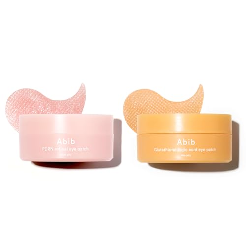 Image 1 of Default Title for the product Abib PDRN Retinal & Glutathione Kojic Acid Eye Patch Duo, 60 Count Each