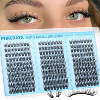 Thumbnail for Image 14 of Natural Hybrid Lash (10-16mm) for the product PHKERATA Wispy Eyelash Clusters