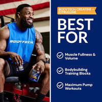 Thumbnail for Image 7 of BodyTech Creatine Monohydrate + Citrulline Powder, Unflavored, 30 Servings