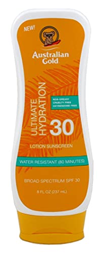 Image 1 of Default Title for the product Australian Gold SPF30 Lotion Ultimate Hydration 8 Ounce Pack of 3