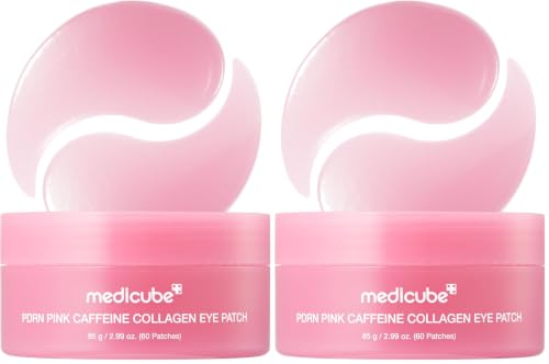 Image 2 of PDRN Collagen / 60 Count (Pack of 2) for the product medicube Hydrogel Eye Patches with PDRN, Caffeine & Collagen (60 Counts)