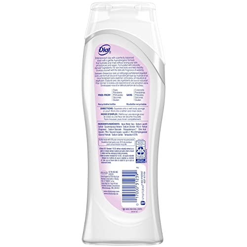 Image 2 of Dial Body Wash, Healthy & Sensitive Waterlily, 16 fl oz, Pack of 6