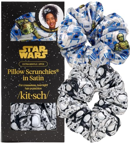 Image 31 of R2-D2 & Stormtrooper for the product Kitsch Satin Scrunchies for Women