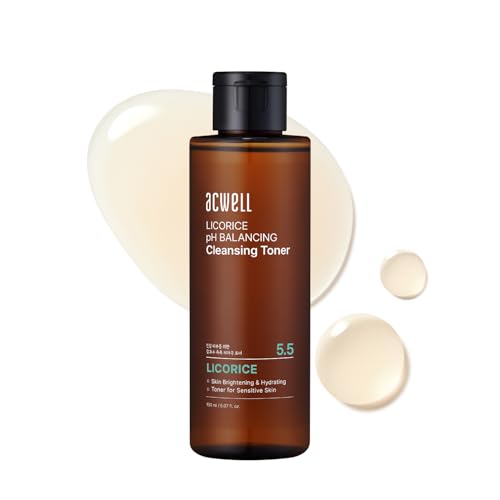Image 1 of 5.07 Fl Oz (Pack of 1) for the product ACWELL Licorice pH 5.5 Balancing Cleansing Toner, 5.07 fl oz
