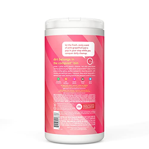 Image 2 of Method All-Purpose Cleaning Wipes, Pink Grapefruit, 70 Count, 6 Pack