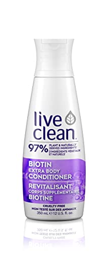 Image 1 of Default Title for the product Live Clean Biotin Extra Body Conditioner, 12 Oz