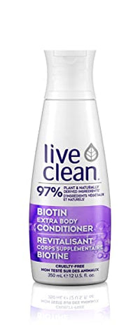 Thumbnail for Image 1 of Default Title for the product Live Clean Biotin Extra Body Conditioner, 12 Oz