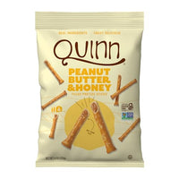 Thumbnail for Image 5 of Quinn Snacks Filled Pretzel Sticks Variety Pack - Gluten Free Pretzel Snack, Made with Real Ingredients, Sorghum, Root Vegetables, Dairy Free - Peanut Butter 6.5 oz, PB & Honey 6 oz (4 Pack)