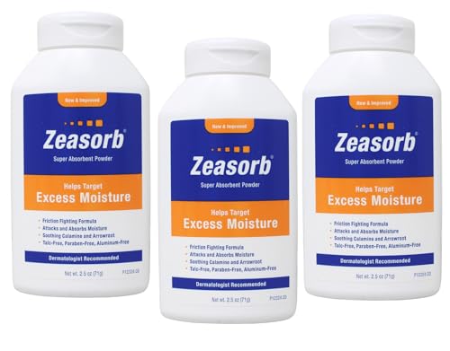 Image 1 of Scented / 2.5 Ounce (Pack of 3) for the product Zeasorb Antifungal Powder
