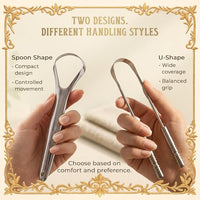 Thumbnail for Image 7 of MasterMedi Tongue Scraper with Multicolor Cases (2 Pack)