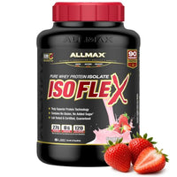 Thumbnail for Image 1 of Default Title for the product ALLMAX ISOFLEX Whey Protein Isolate, Strawberry, 5 lb