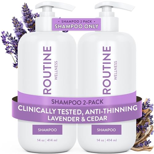 Image 16 of Lavender & Cedar (Pack of 2) for the product Routine Wellness Anti-Thinning Shampoo