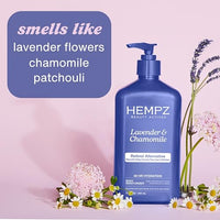 Thumbnail for Image 5 of Hempz Body Lotion - Lavender & Chamomile Herbal Limited Edition 17 Fl Oz