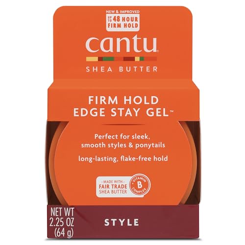 Image 1 of Shea Butter / 2.25 Ounce (Pack of 1) for the product Cantu Extra Hold Edge Stay Gel