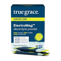 Thumbnail for Image 3 of Lemon Lime / 16 Stick Packs for the product True Grace ElectroMag Electrolyte Powder