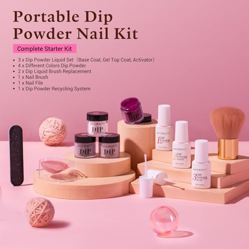Image 21 of AZUREBEAUTY Dip Powder Nail Kit