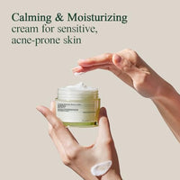 Thumbnail for Image 2 of Pyunkang Yul PKY Calming Moisture Barrier Cream Instantly Soothes Sensitive Skin, Hyaluronic Acid & Ceramide for Hydration, Vegan, Korean Skincare (3.38 Fl. Oz, 100ml)