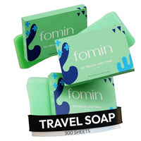 Thumbnail for Image 1 of Default Title for the product FOMIN Paper Soap Sheets for Hand Washing - 300 Tea Tree Travel Soap Sheets
