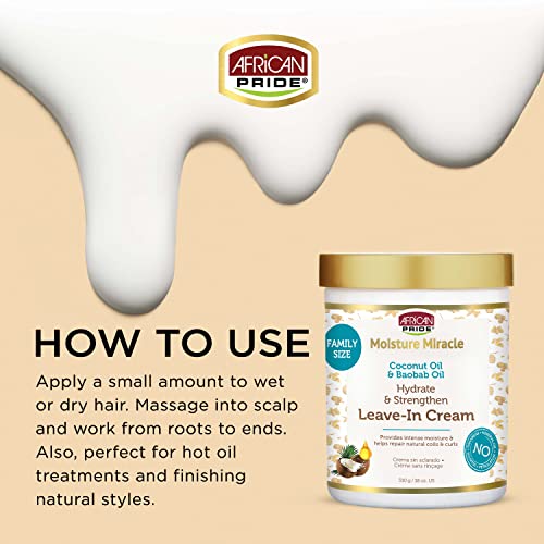 Image 7 of African Pride Moisture Miracle Leave-In Cream