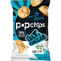 Thumbnail for Image 2 of popchips Popchips Potato Chips, Sea Salt & Vinegar, 4ct 5.0oz Share Bags