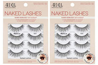 Thumbnail for Image 3 of Naked Lashes 423 / 4 pair (Pack of 2) for the product Ardell Naked Lashes Natural Look False Eyelashes