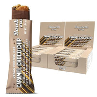 Thumbnail for Image 1 of Default Title for the product BAREBELLS Vegan Protein Bars Caramel Choco Chip, 24-Pack