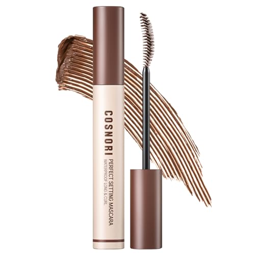 Image 1 of Default Title for the product COSNORI Perfect Setting Waterproof Mascara Long&Curl 02 Cozy Brown 0.23fl oz