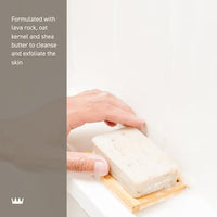 Thumbnail for Image 4 of Cremo Exfoliating Body Bar Soap for Men, Vintage Suede Scent, 5 Ounce (Pack of 12)