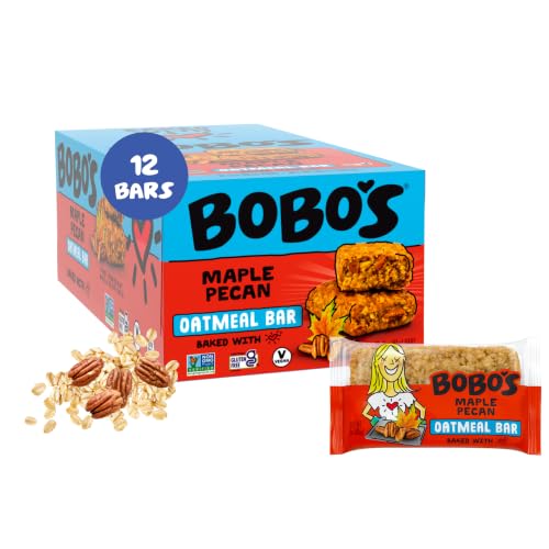 Image 1 of Default Title for the product Bobo's Soft Baked Oatmeal Bars, Maple Pecan, 3oz (12 ct)