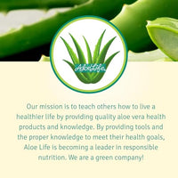 Thumbnail for Image 6 of Aloe Life Whole Leaf Aloe Vera Juice Multi-Flavor Bundle 16 oz Each