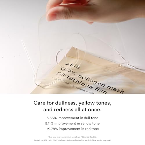 Image 4 of Abib Glow Collagen Mask Glutathione Film 4 Sheets
