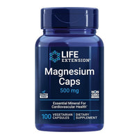 Thumbnail for Life Extension Magnesium Caps 500 mg 100 Vcaps