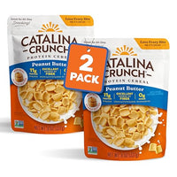 Thumbnail for Image 1 of Default Title for the product Catalina Crunch Protein Cereal, Peanut Butter, 8 oz Bag (Pack of 2)