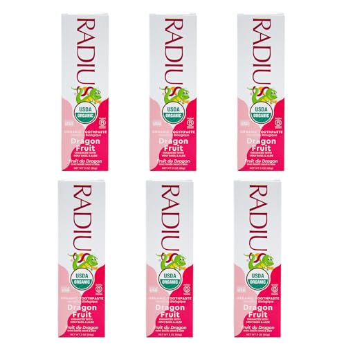 Image 1 of Default Title for the product RADIUS USDA Organic Kids Toothpaste 3oz Pack of 6