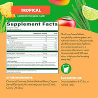 Thumbnail for Image 3 of Amazing Grass Fizzy Green Energy Tablets, Caffeinated, Tropical, 60 Count
