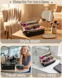 Thumbnail for Image 7 of BAGCRAZY Hair Tools Travel Bag with Heat Resistant Mat