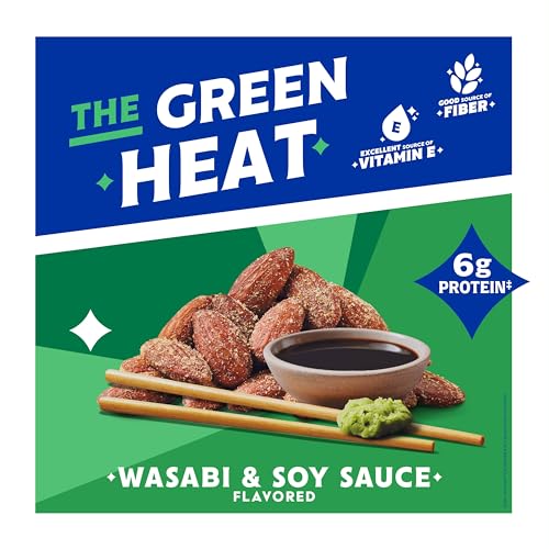 Image 5 of Blue Diamond Almonds Wasabi and Soy Sauce Snack Nuts, 16 Ounce (Pack of 6)