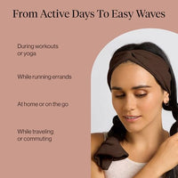 Thumbnail for Image 8 of Kitsch Set & Flow Active Heatless Curling Headband For Women