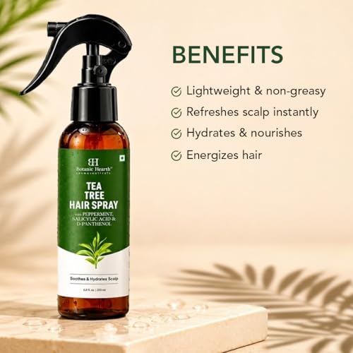 Image 3 of Botanic Hearth Tea Tree Oil Leave In Conditioner Spray for Hair - 6.8 Fl Oz