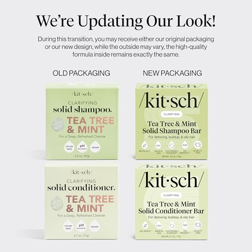 Image 2 of Kitsch Tea Tree Shampoo and Conditioner Set – Made in USA, 2 pcs