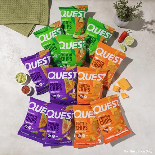 Image 6 of Quest Tortilla Style Protein Chips Variety Pack, 12 Count