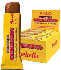 Thumbnail for Image 1 of Default Title for the product BAREBELLS Soft Protein Bars Caramel Choco - 12 Count, 1.9oz Bars