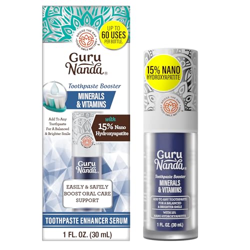 Image 1 of 1 Fl Oz (Pack of 1) for the product GuruNanda Toothpaste Booster Serum with 15% Nano Hydroxyapatite