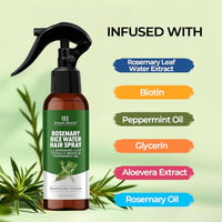 Thumbnail for Image 7 of Botanic Hearth Rosemary and Rice Water Spray For Hair Growth - 6.8 Fl oz