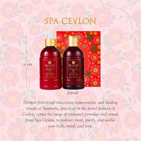 Thumbnail for Image 3 of SPA CEYLON Cardamom Rose Bath and Body Duo Set 250ml x 2
