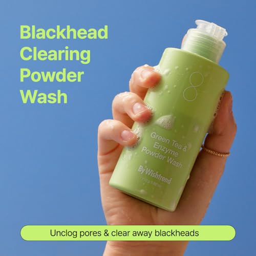Image 2 of BY WISHTREND Enzyme Powder Green Tea Face Wash, Daily Exfoliator 3.88 oz.