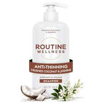 Thumbnail for Image 13 of Crushed Coconut & Jasmine for the product Routine Wellness Anti-Thinning Shampoo