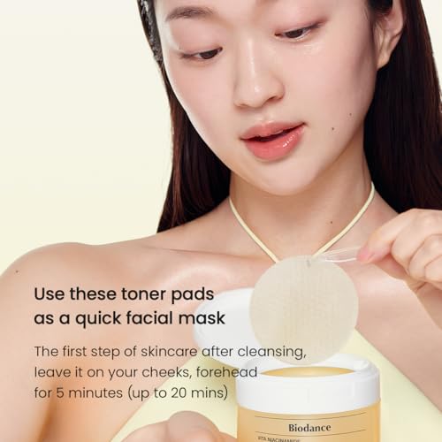 Image 4 of BIODANCE Radiance & Firming Duo: Vita Niacinamide Gel Toner Pads and Bio-Collagen Real Deep Mask