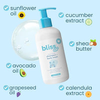Thumbnail for Image 5 of Bliss Baby Wash and Shampoo For Sensitive Skin, Gentle Hydrating Baby Soap