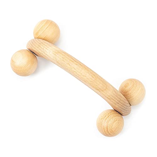 Image 2 of tuuli Back Massager with Smooth Ball Rollers 7 x 3 inches
